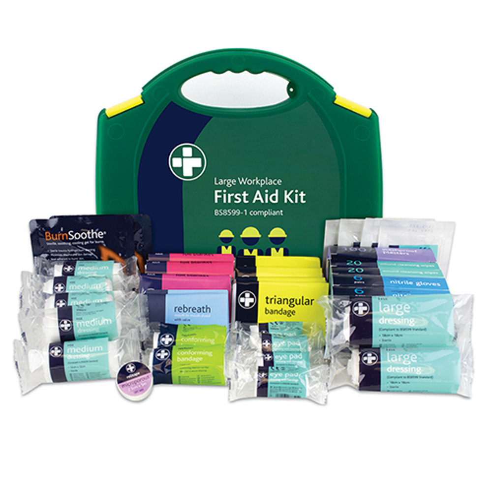 TIMCO Workplace First Aid Kit British Standard Compliant - Large